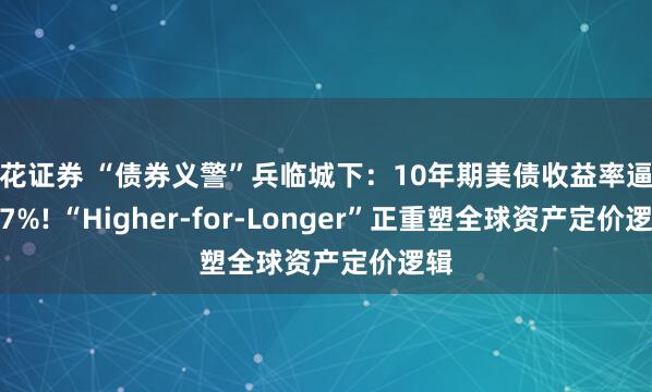 同花证券 “债券义警”兵临城下:10年期美债收益率逼近4.7%! “Higher-for-Longer”正重塑全球资产定价逻辑